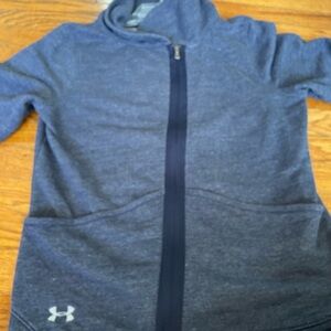 Under Armour Heather Navy Full-Zip Hoodie Jacket
